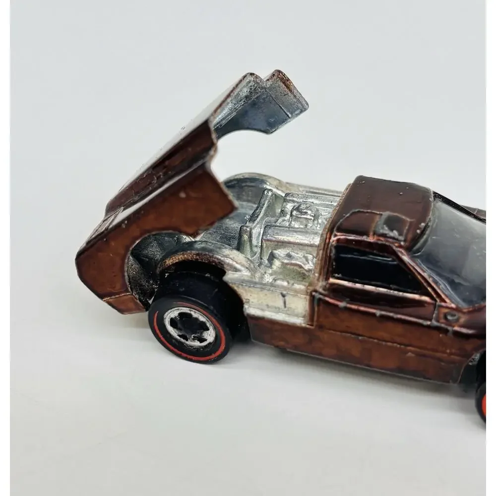 Hot Wheels Redline Ford J Car Brown US Black Interior